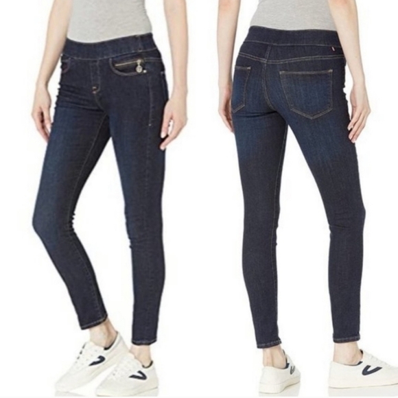 Tommy Hilfiger Gramercy Pull-On Skinny Jeans - Size 8 - Picture 2 of 14